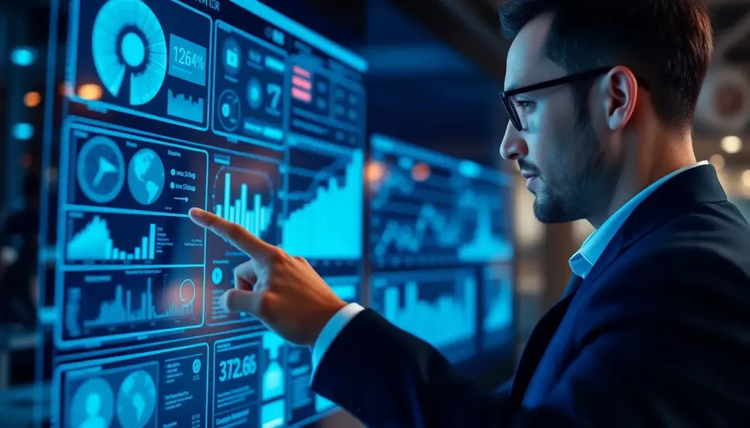 AI tools seamlessly integrating into an office setting to enhance efficiency.